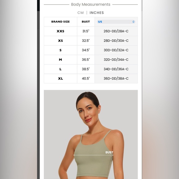 Butterluxe Square Neck Build-in Bra Tanks - Picture 4 of 6